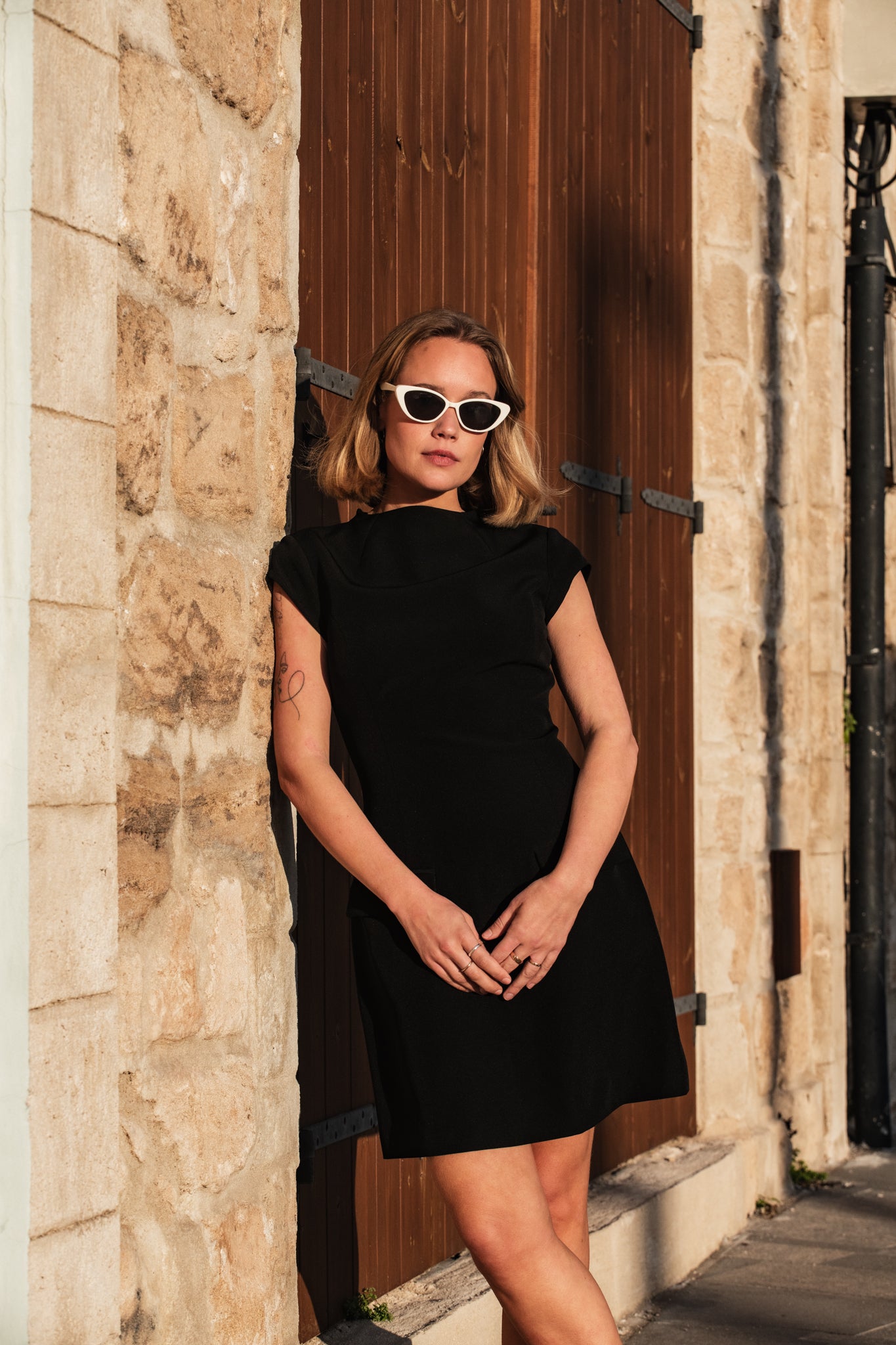 VMAGNES Short Dress - Black